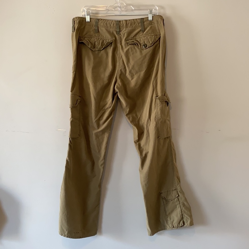 army green/brown cargo pants with pockets